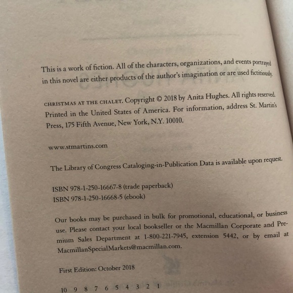 Christmas at the Chalet by Anita Hughes Paperback - Picture 5 of 11